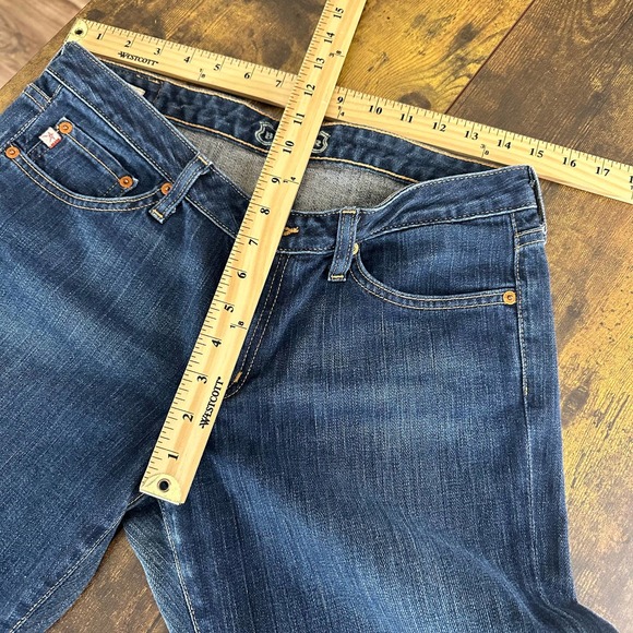 Big Star Honey flare jeans women's size 29R medium wash rodeo western country - Picture 10 of 12